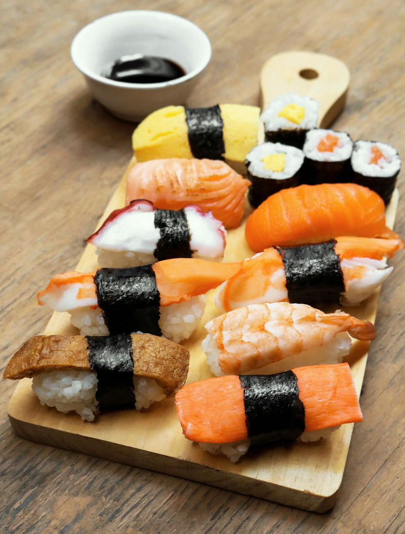 Sushis et sashimis — accord mets-vins Free Mousse — Pétillant Naturel
