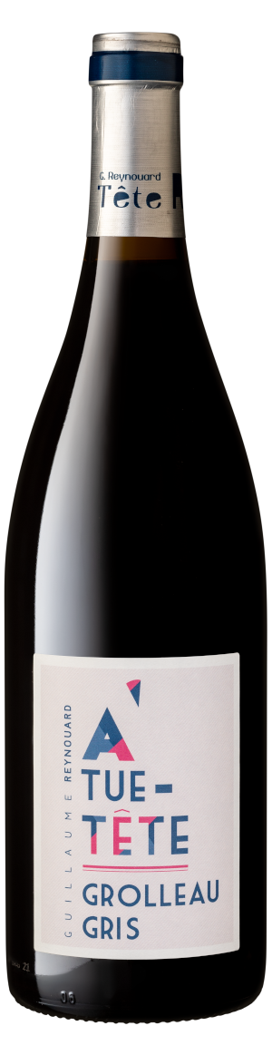 À Tue-Tête — Grolleau Gris — bouteille du Manoir de la Tête Rouge — vin biodynamie Saumur Loire