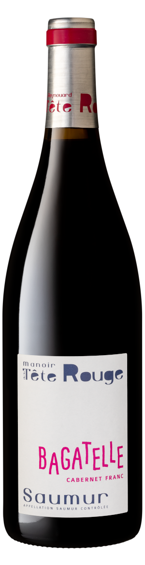 Bagatelle — Cabernet Franc — bouteille du Manoir de la Tête Rouge — vin biodynamie Saumur Loire