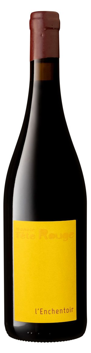 Enchentoir Rouge — bouteille du Manoir de la Tête Rouge — vin biodynamie Saumur Loire
