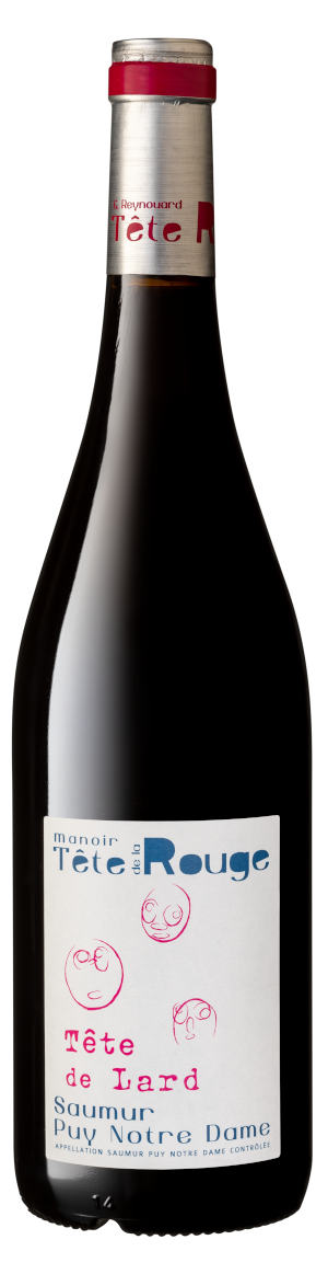 Tête de Lard — Saumur — bouteille du Manoir de la Tête Rouge — vin biodynamie Saumur Loire