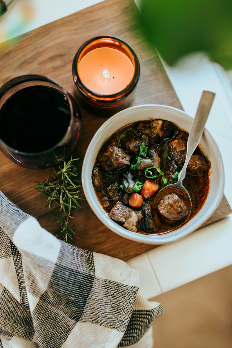 Plats mijotés — accord mets-vins Saumur Puy Notre Dame - Enchentoir